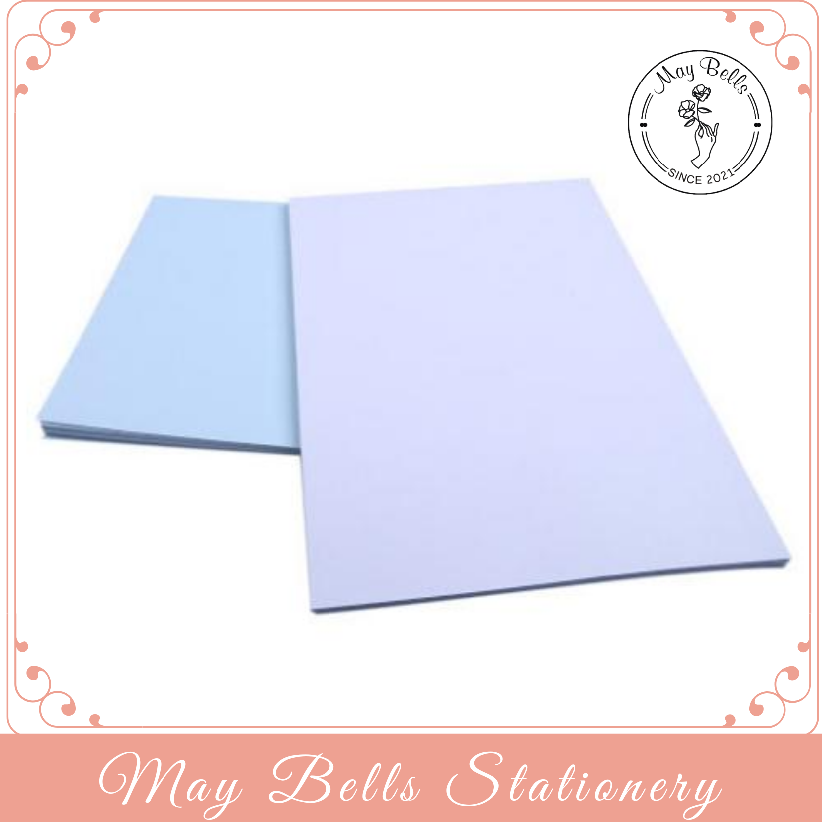 Giấy Decal đế xanh A4, A3 (100 tờ/xấp)