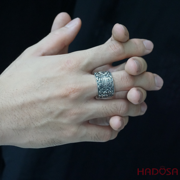 [HCM]Nhẫn bạc đẹp nam