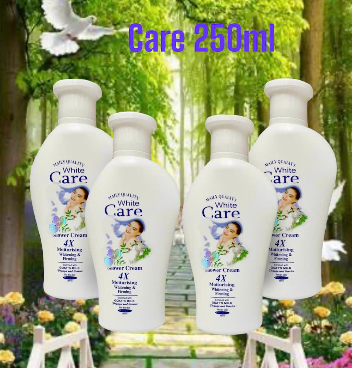 Sữa tắm Care kèm bông tắm