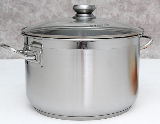 Nồi fivetar inox 3 đáy nắp kinh size 30cm