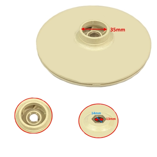 CÁNH QUẠT MÁY BƠM NƯỚC ĐẦU CON LỢN CÁNH 160MM