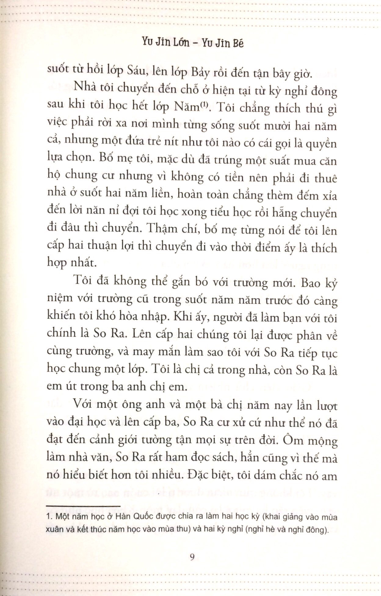 Fahasa - Yu Jin Lớn Yu Jin Bé