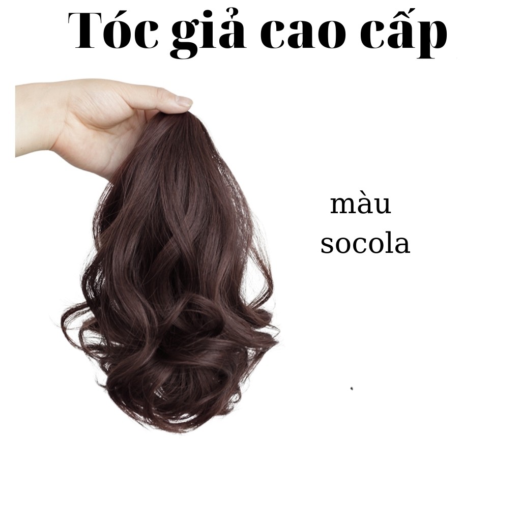 Tóc giả ngoặm ngắn 25cm, mã m036