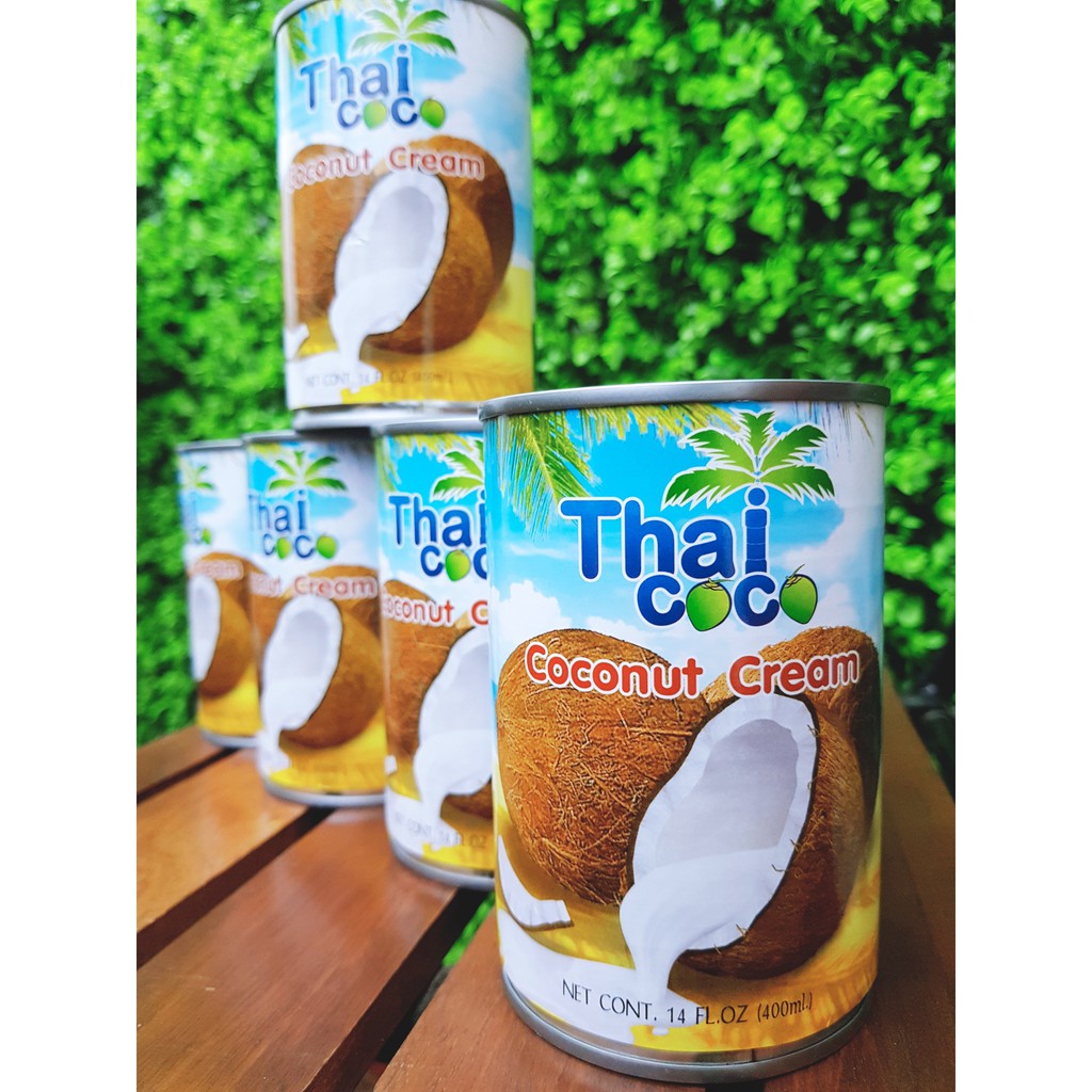 Nước cốt dừa Thái Lan nguyên chất - Nước cốt dừa THAI COCO 400ml
