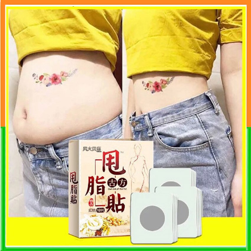 Miếng dán tan mỡ bụng hiệu quả nhanh chóng