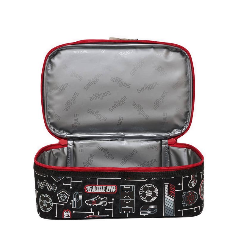 Hộp cơm Smiggle Away Double Decker Lunchbox Black - IGL446723BLK