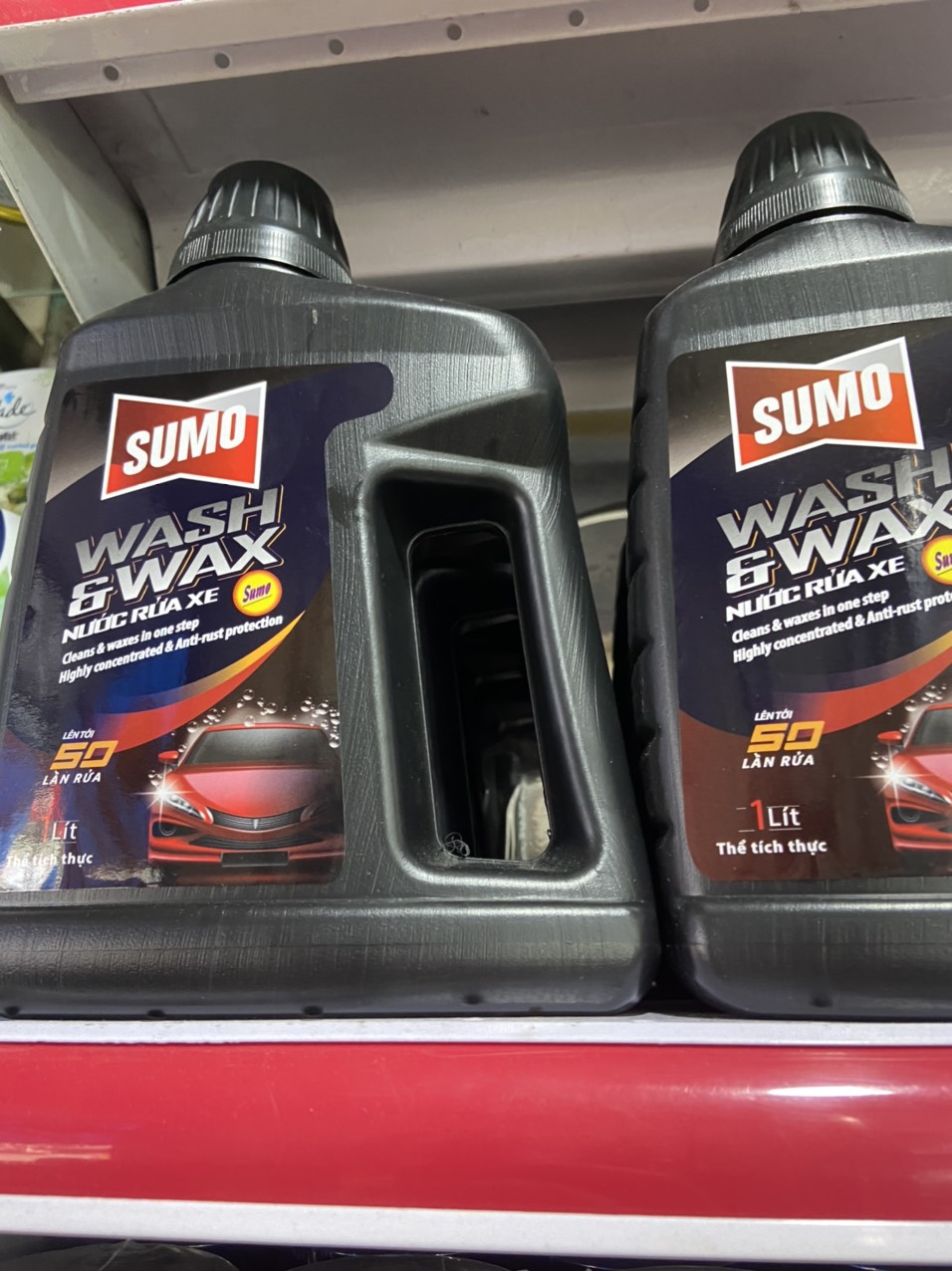 Nước rửa xe Sumo[mẫu mới lên tới 50 lần rửa]