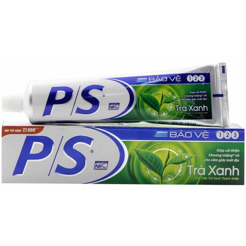 [HCM]Combo 3 Kem đánh răng P/S bảo vệ 123 trà xanh - 190g cam kết sản phẩm đúng mô tả chất lượng đảm bảo