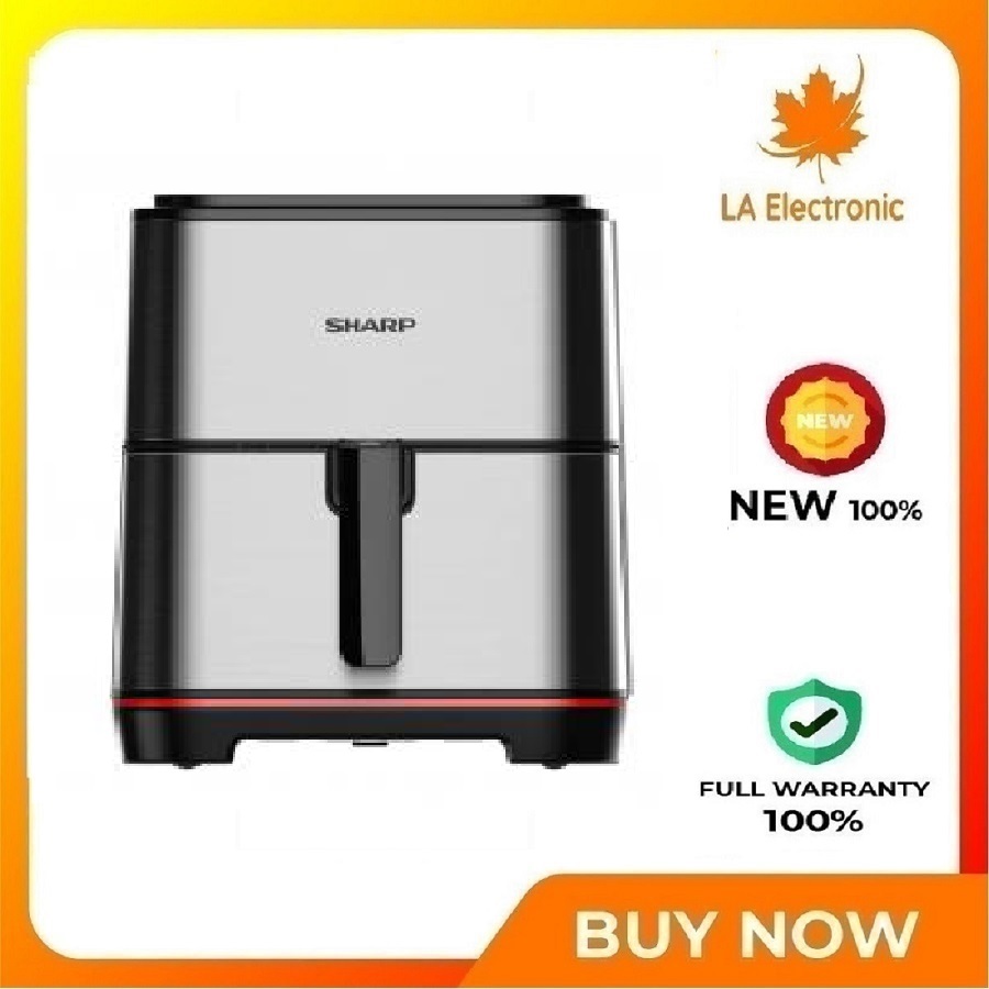 Nồi chiên không dầu sharp kf-af50ev-st chống dính 5l - miễn phí vận chuyển hcm - chất liệu rổ chiên: lớp phủ chống dính bên ngoài và bên trong