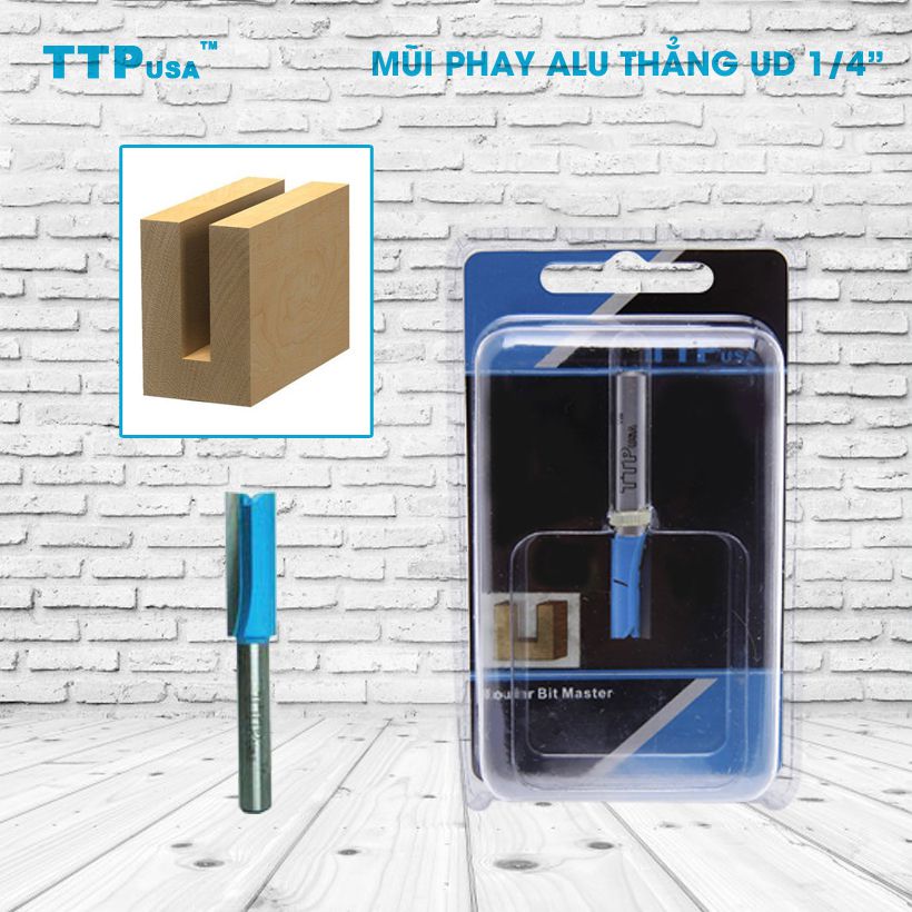 Mũi phay thẳng UD 10mm TTPusa