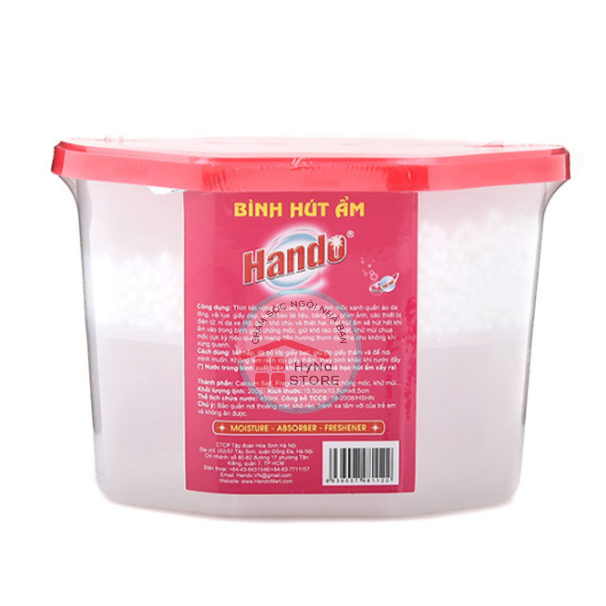 Bình hút ẩm chống ẩm mốc Hando 450ml