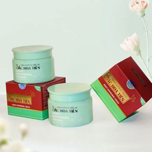 Kem dưỡng trắng da body sắc hoa tiên