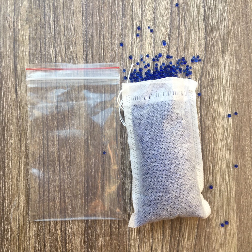 Hạt hút ẩm xanh - Túi 100g và 200g