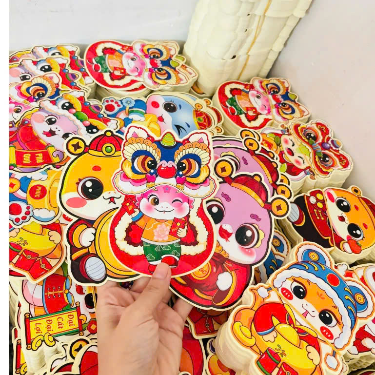Bao Lì Xì Chibi Siêu Cute 2025