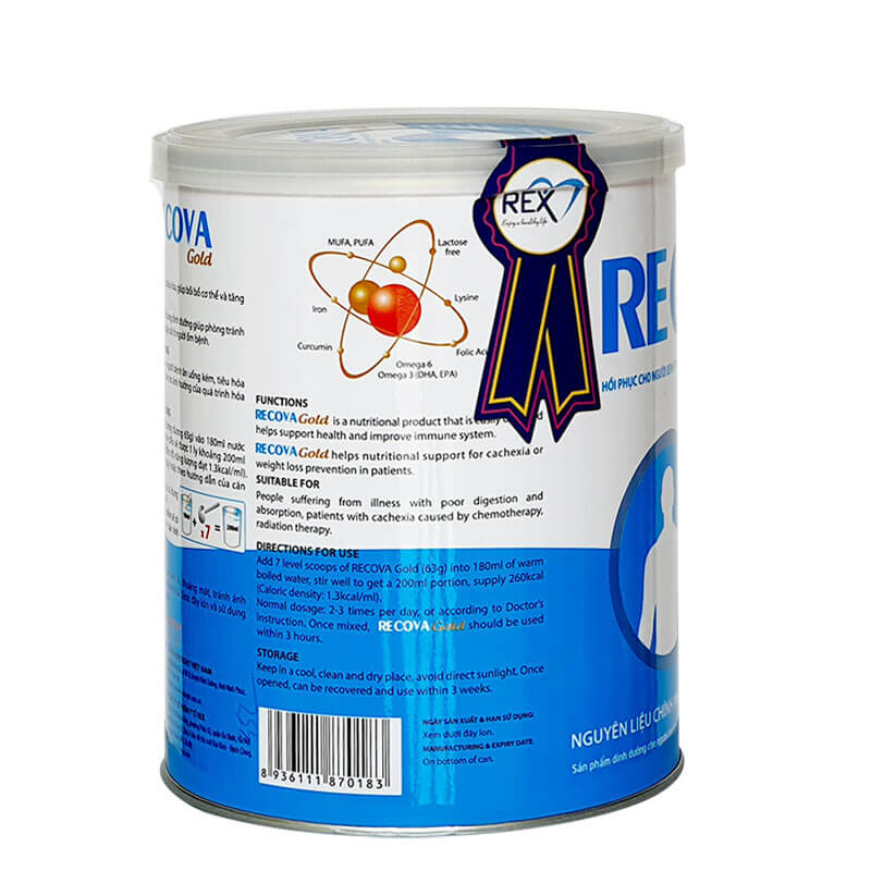 Sữa RECOVA cho người bệnh Ung Thư 400g