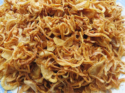 Hành tây phi giòn thơm ngon 500gram. có bột