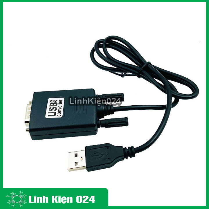 Cáp chuyển đổi usb to com rs232 chất lượng cao ( đen )