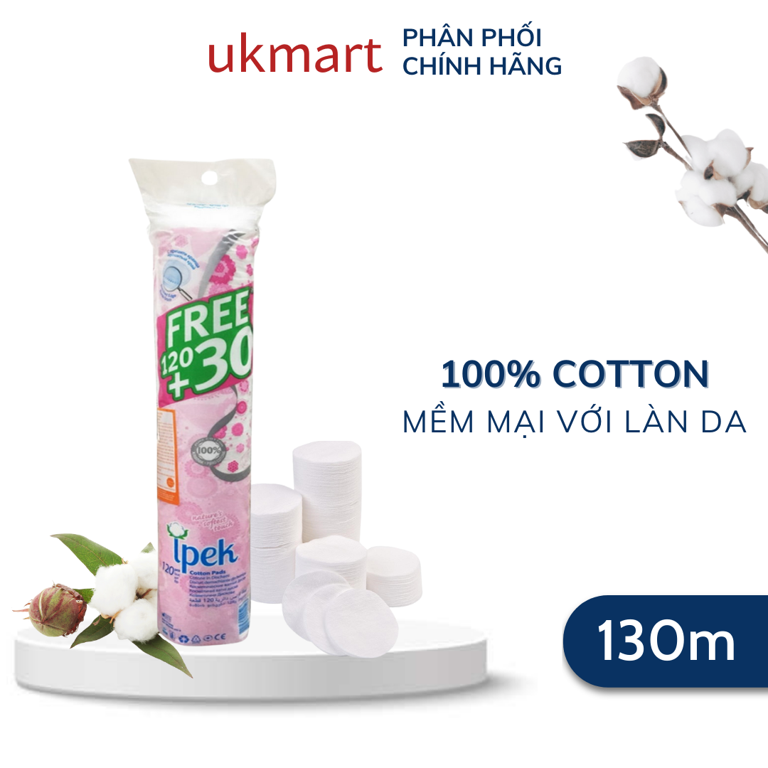 Bông Tẩy Trang IPEK Klasik Thổ Nhĩ Kỳ Bông Tẩy Trang Số 1 Vietnam