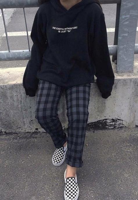 Quần dài sọc caro cực hot