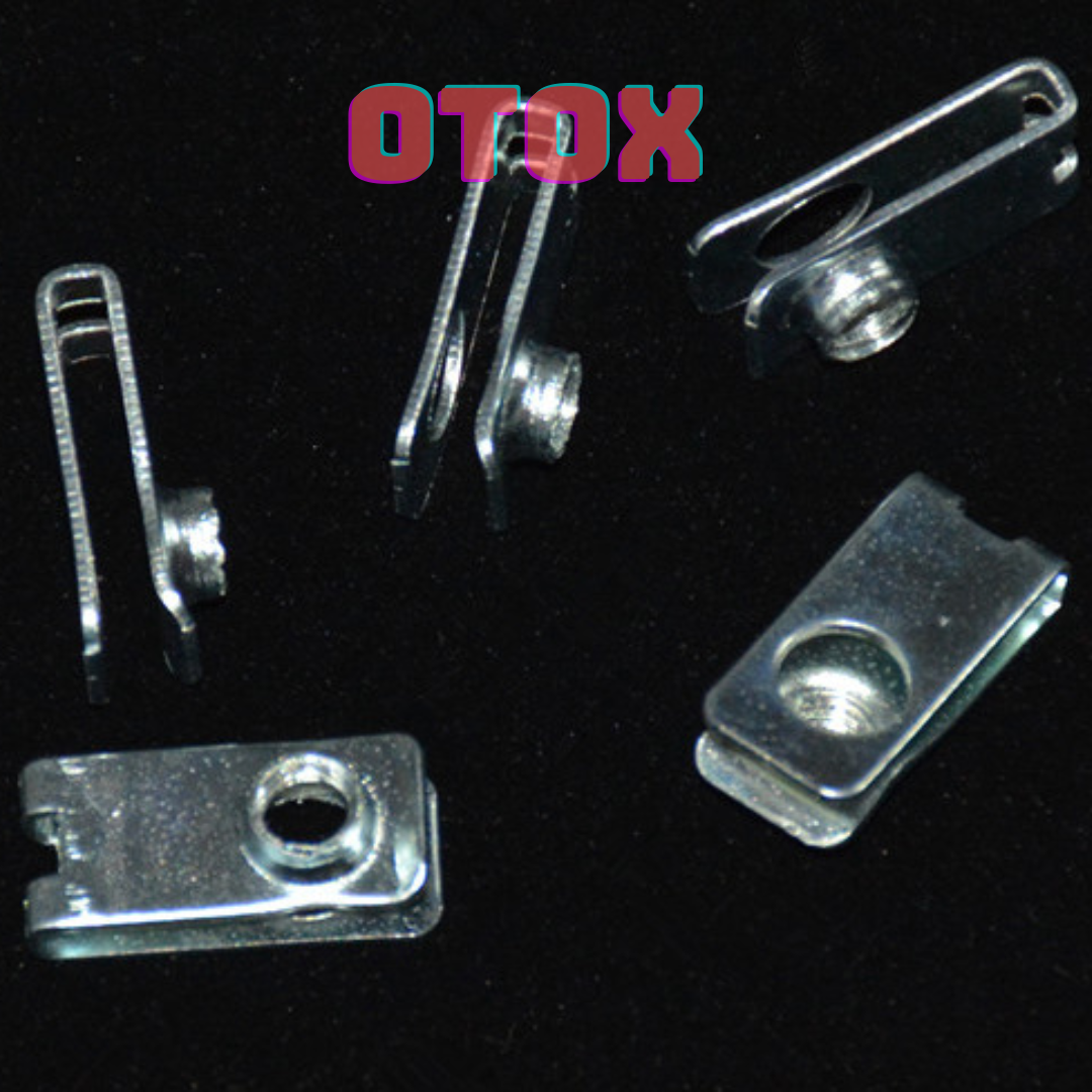Đế sắt kẹp cố định biển số ô tô OTOX