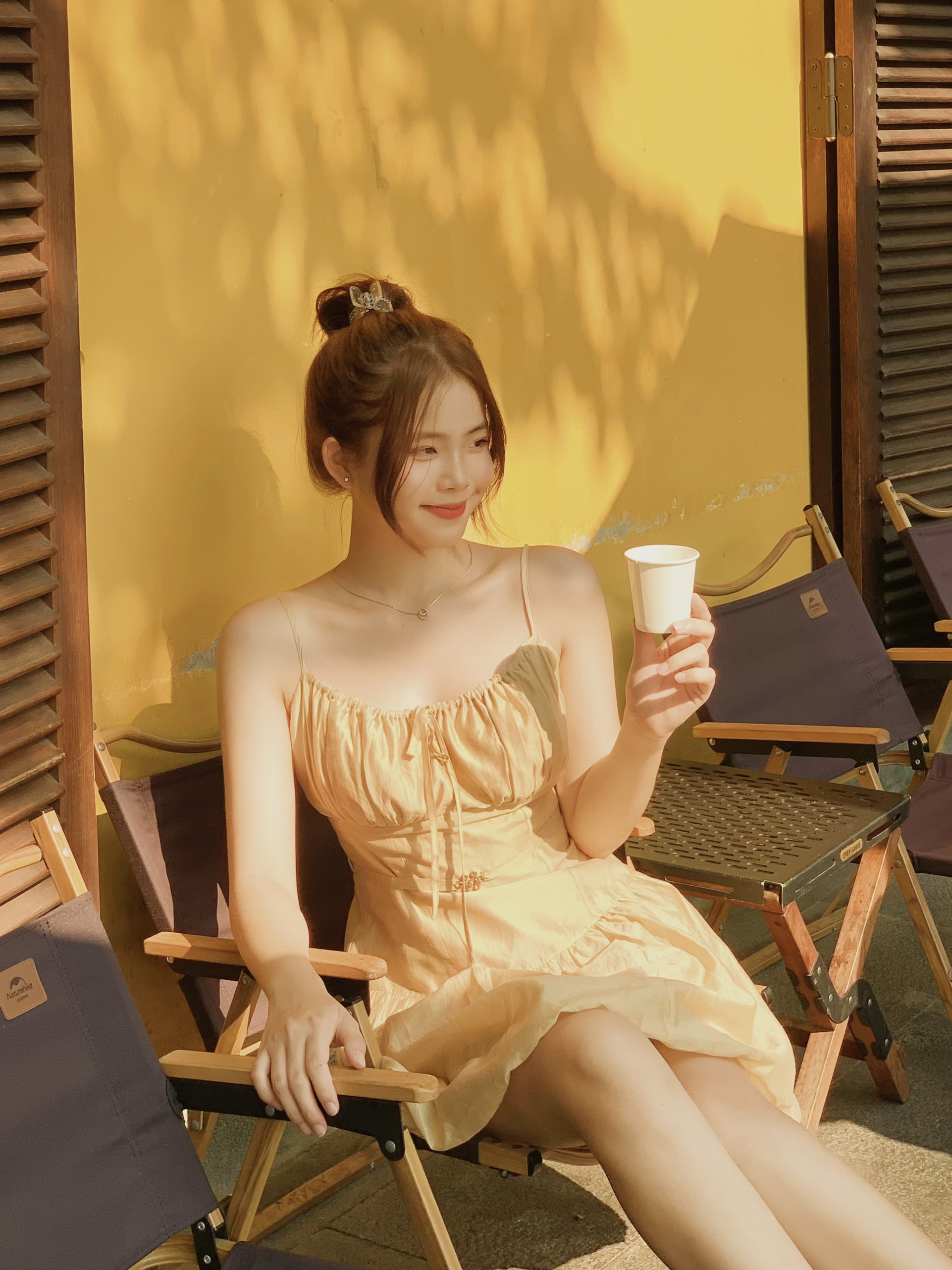 Đầm bí tơ queen phối nhún Maybi