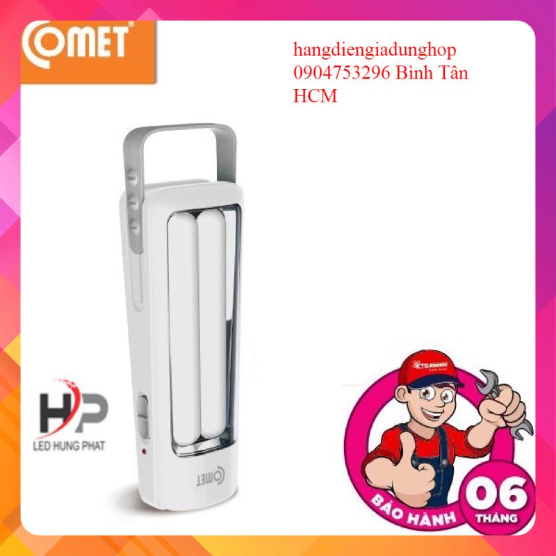 Đèn pin sạc led COMET CRT456 6W, (Bảo Hành 6 Tháng, 1 Đổi 1.)