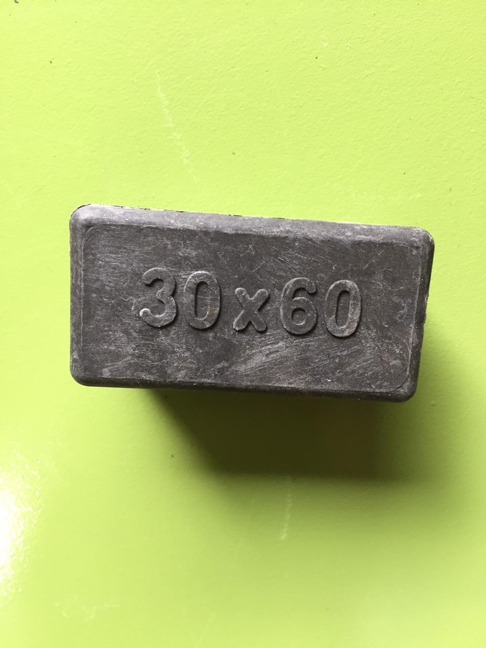 Nắp bịt  nhựa trong cho sắt hộp vuông 30x60mm,24 Nắp chụp nhựa; nút bịt nhựa; đầu chụp nhựa; đầu bịt nhựa