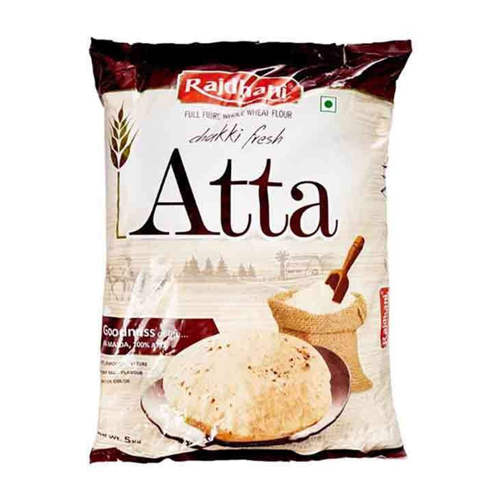 Bột Mỳ Nguyên Cám Rajdhani Atta 5Kg