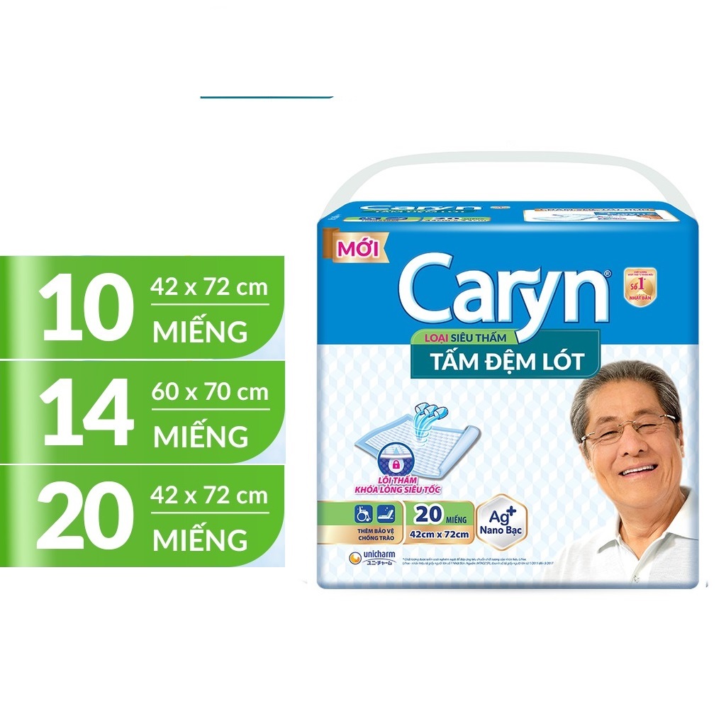 Tấm đệm lót Caryn XL14 miếng