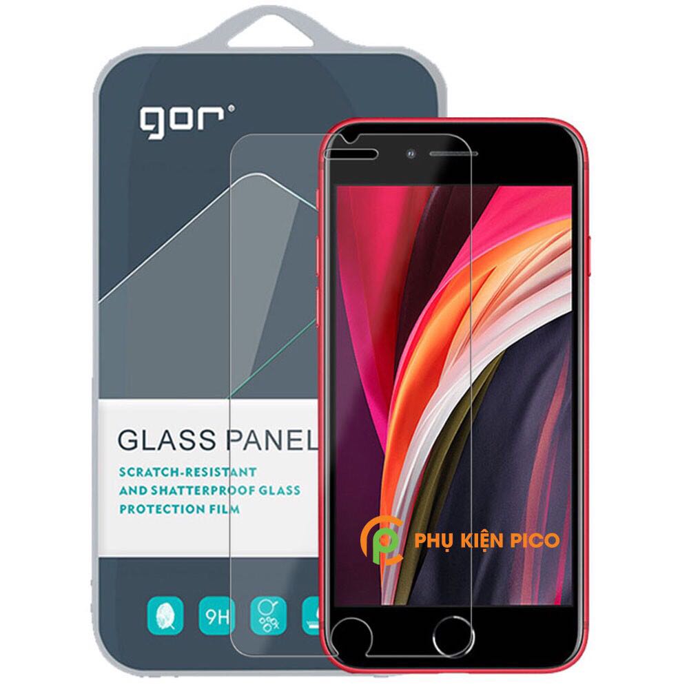 Bộ 2 Kính cường lực cho iPhone 7 Plus/ 8 Plus - trong suốt không full chính hãng GOR vát 2,5D ( 2 miếng)