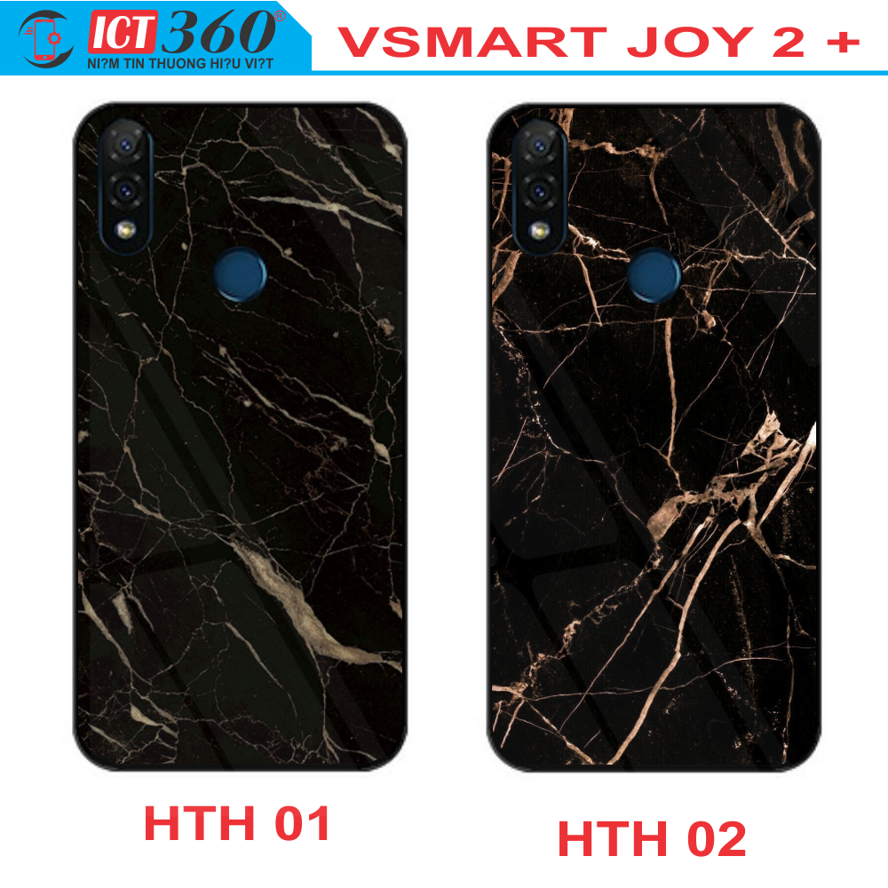 Ốp lưng kính vsmart joy 2+ - in theo yêu cầu