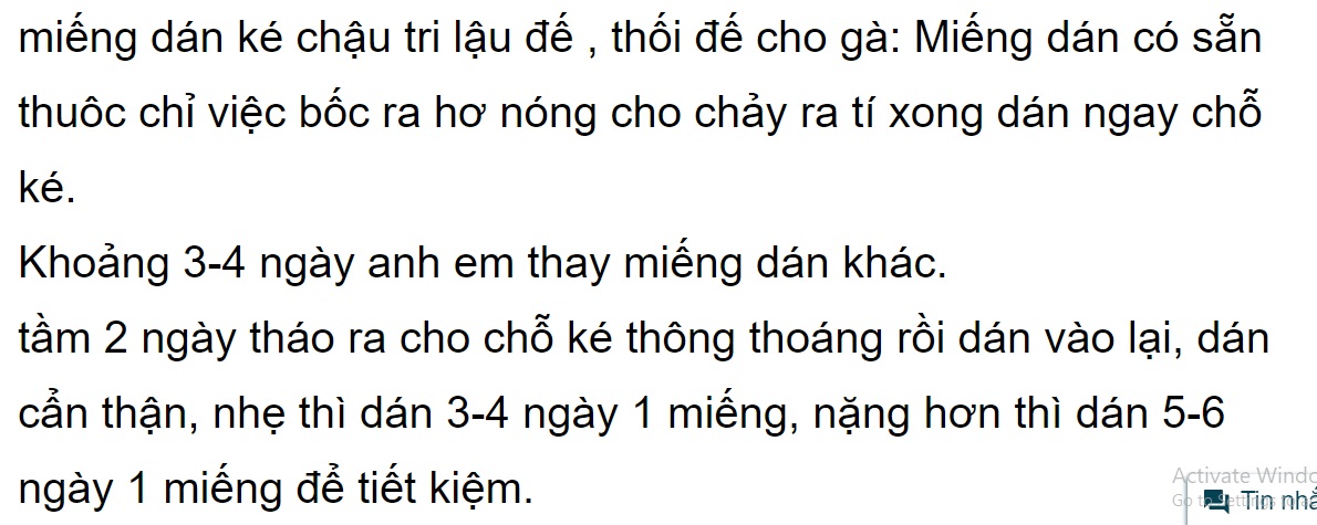 miếng dán ké chậu gà đá 1 miếng [ShopGaVip]