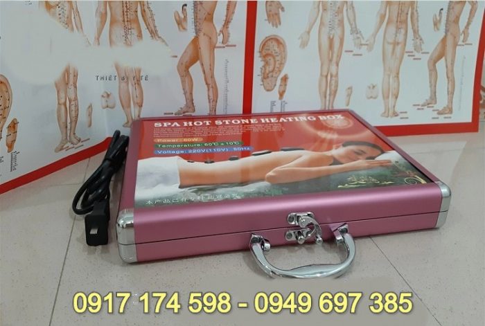 Hộp hấp đá nóng kèm đá