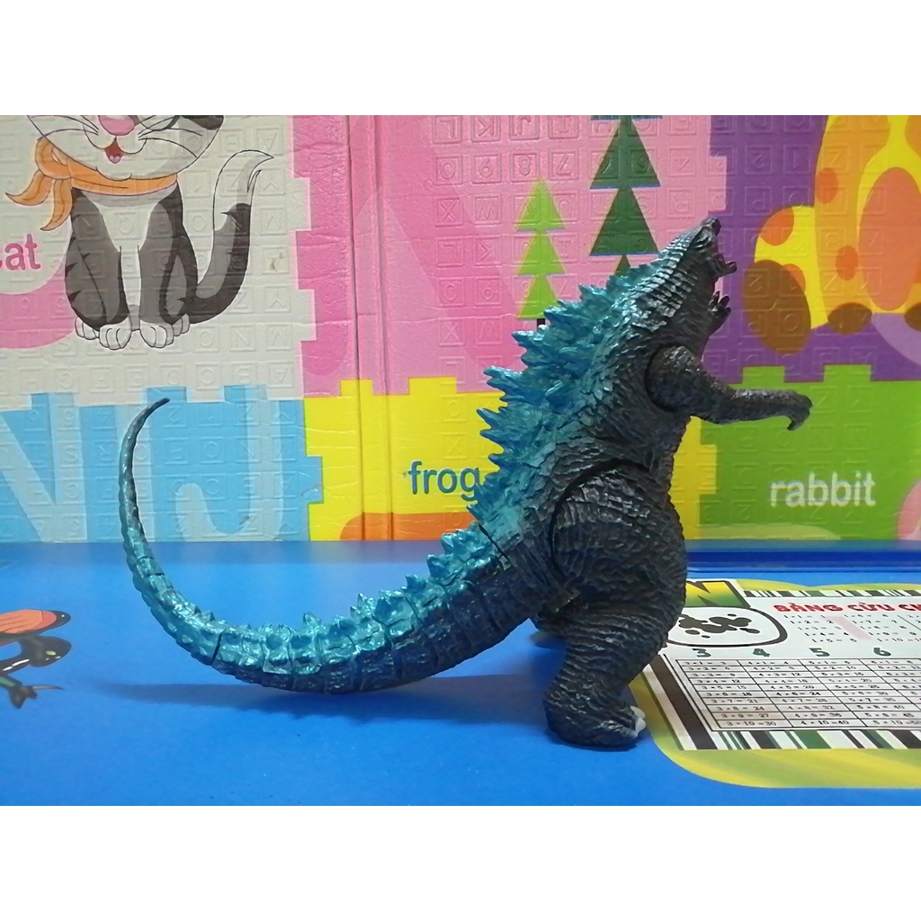 Mô hình Quái vật Godzilla ATB ( Màu Xanh ) cao 18 cm ( Godzilla vs. Kong 2021 )
