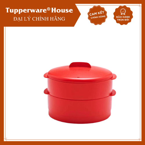 Xửng Hấp Tupperware Steam It 2 Tầng - Chili