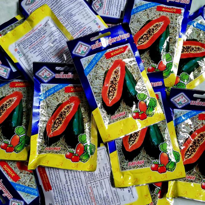 Hạt giống đu đủ thái - Tặng thêm gói hạt giống ngẫu nhiên