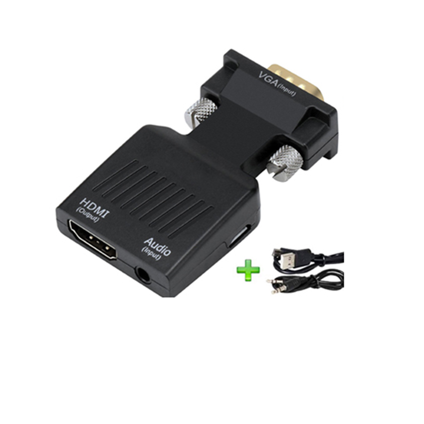 Đầu chuyển đổi VGA sang HDMI có Audio ,vga sang hdmi