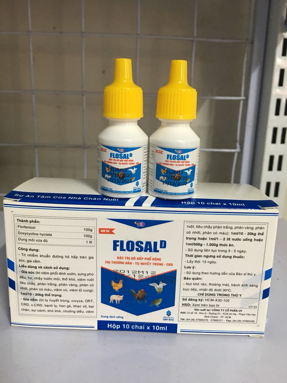 1 lọ flosal D