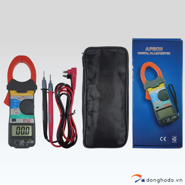 [HCM]Ampe kìm đo AC APECH AC-369 (600A)