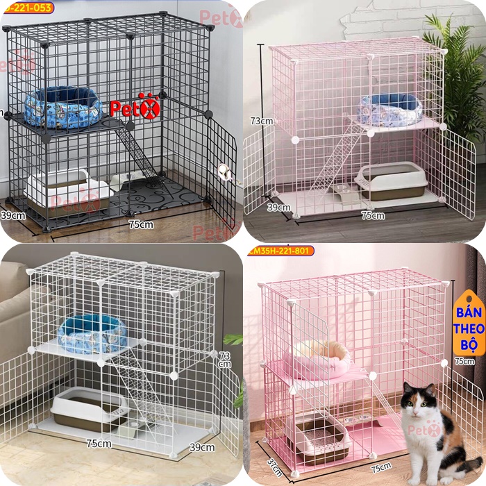 {SỈ SLL} COMBO chuồng Mèo lắp ghép thông minh .