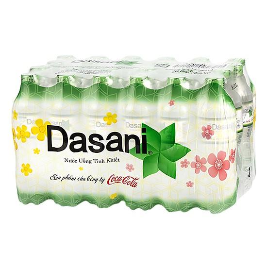 Nước Suối Dasani Thùng 24 Chai 500ml