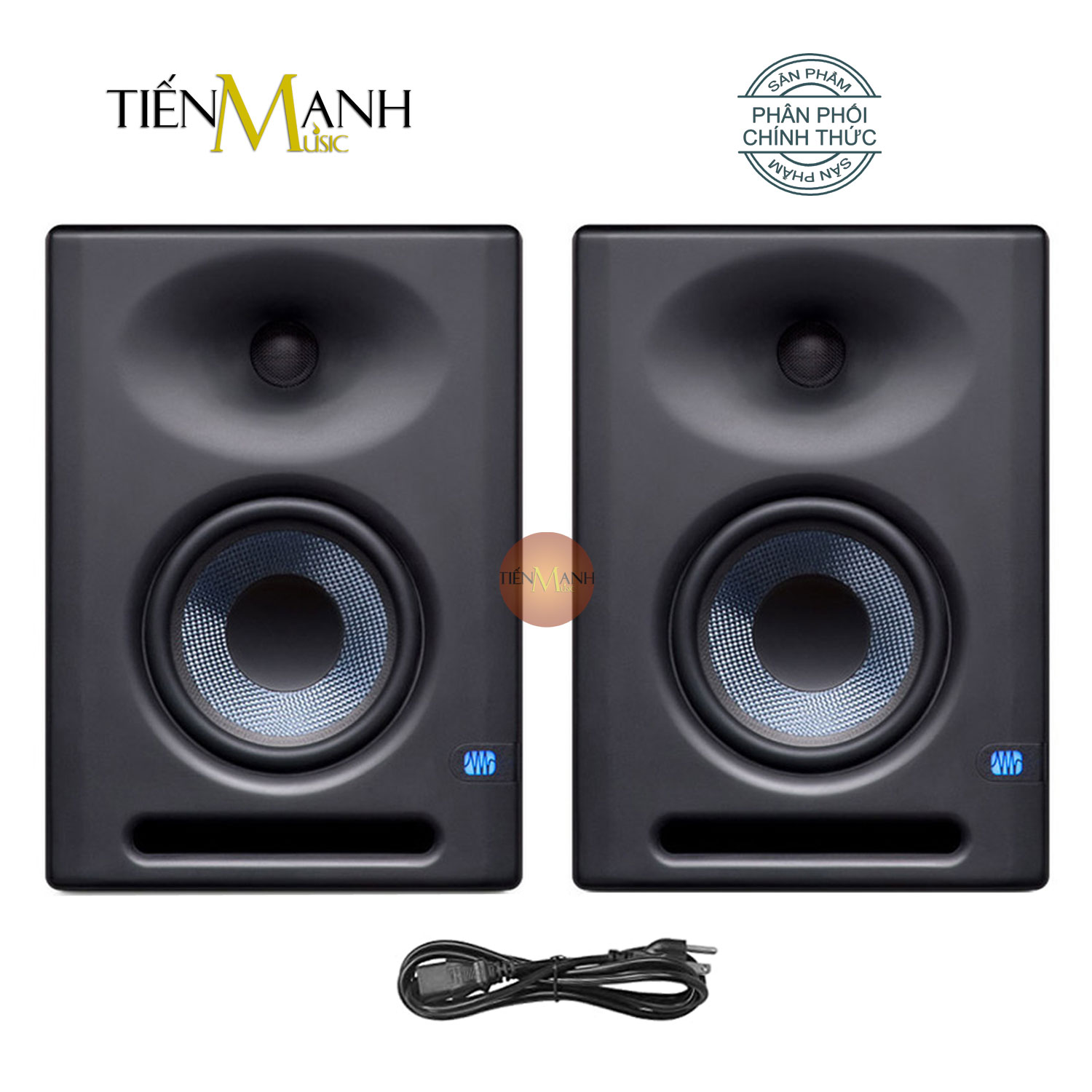 PreSonus E5 XT monitor speaker audio player Eris powered studio monitor speaker E5XT pair-genuine