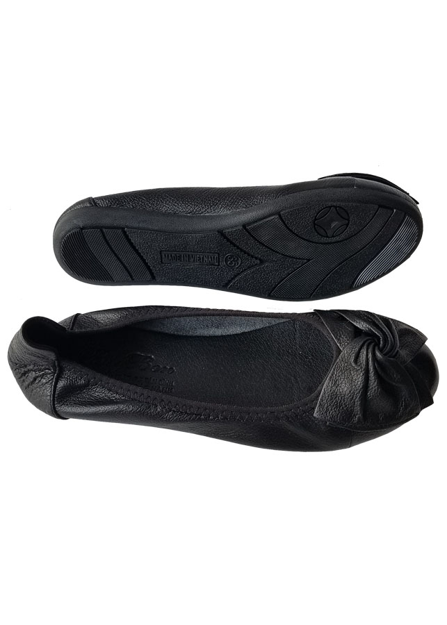 Giày Búp Bê Da Bò Thật BIGBEN Cao Cấp BB131