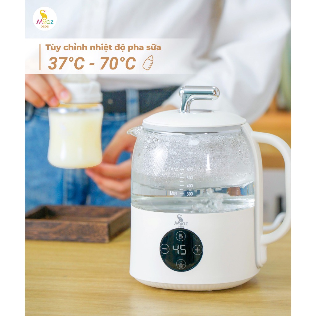 BÌNH ĐUN NƯỚC MINI MOAZ BÉBÉ MB-099