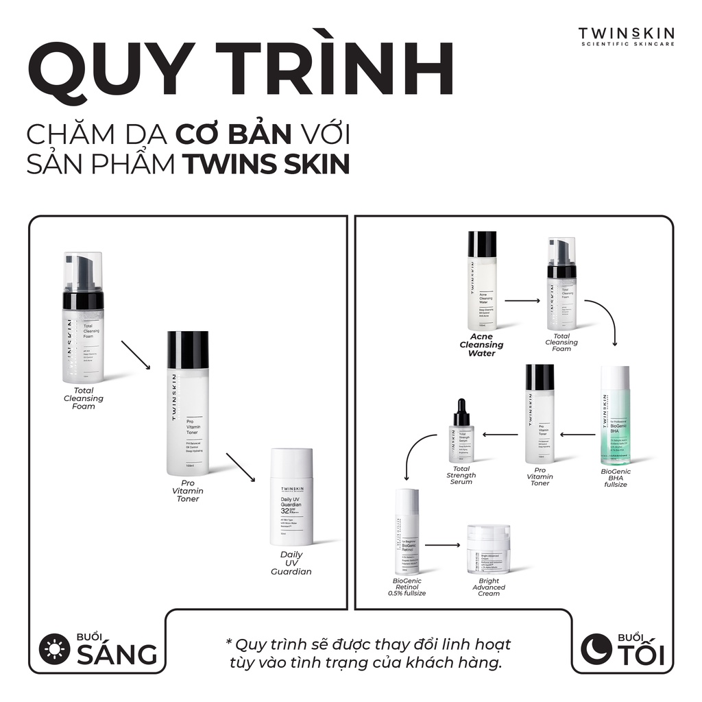 [HCM]Sữa Rửa Mặt Tạo Bọt Kiểm Soát Dầu - Total Cleansing Foam
