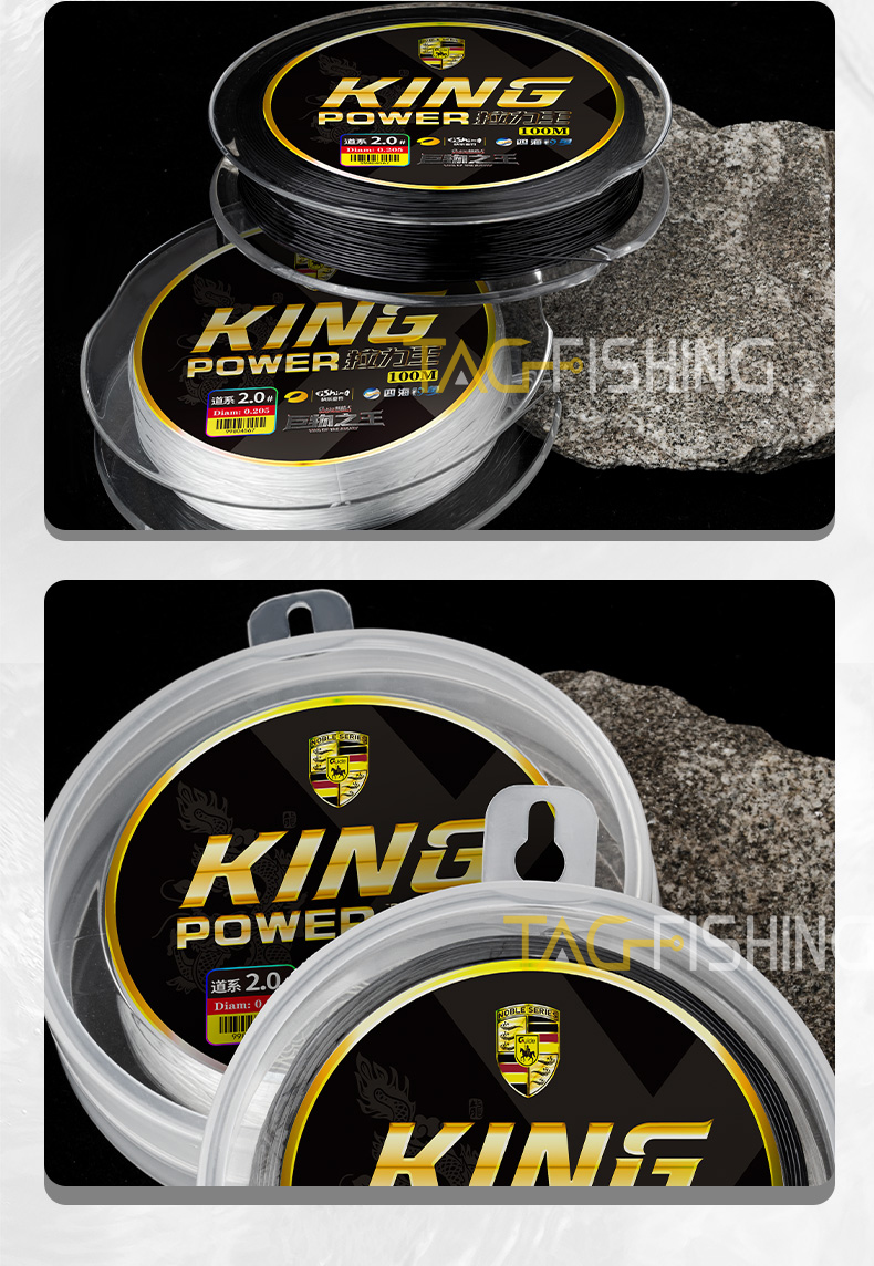 Cước trục Săn hàng Guide KING POWER 100M