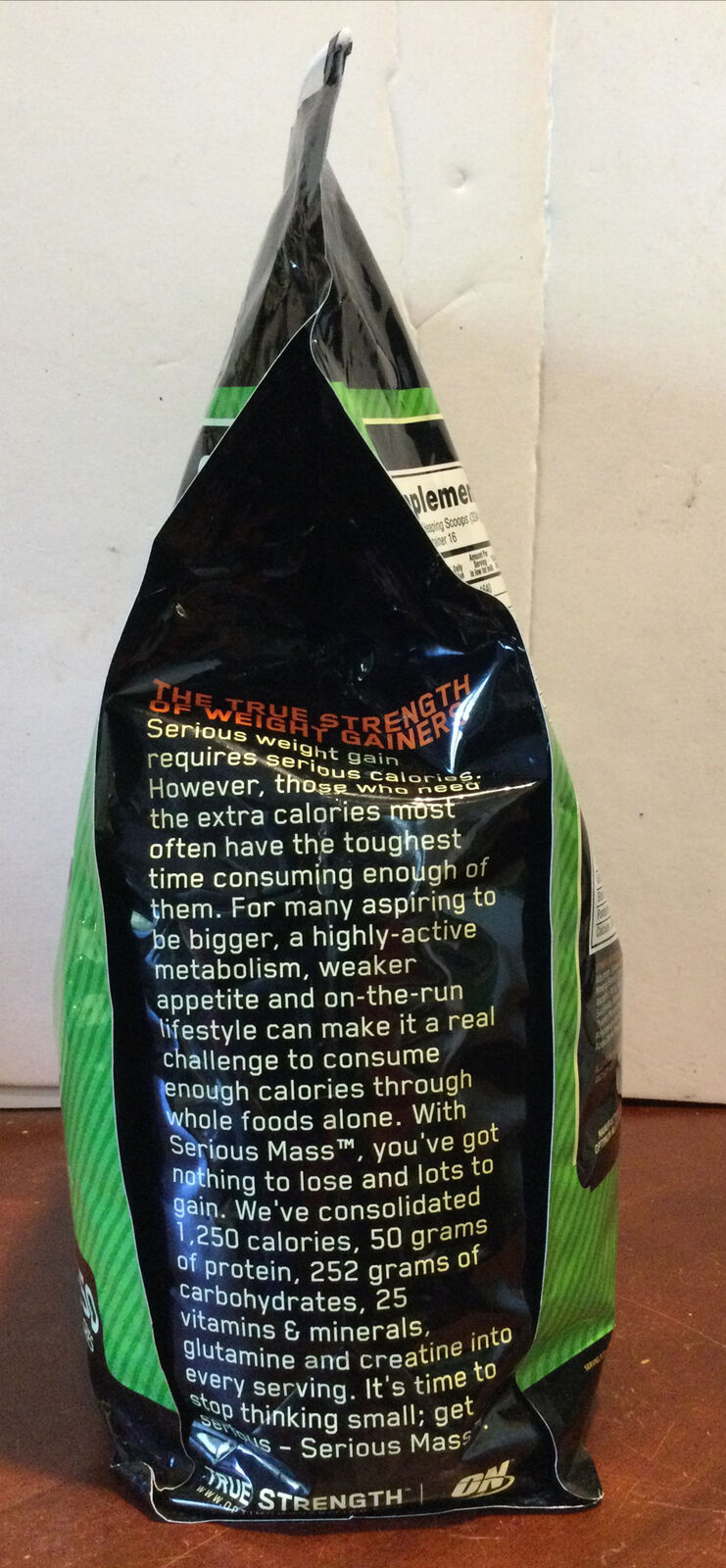 [ CHÍNH HÃNG] Sữa tăng cân Serious Mass 12lbs (Optimum Nutrion) (16 lần dùng)