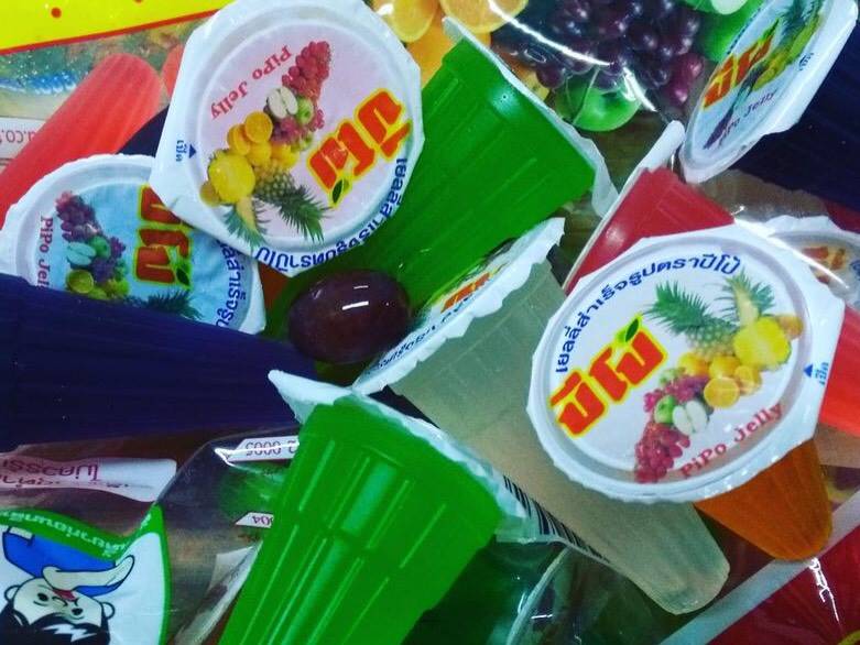 Thạch trái cây thái lan siêu ngon gói (705g 32 cái)