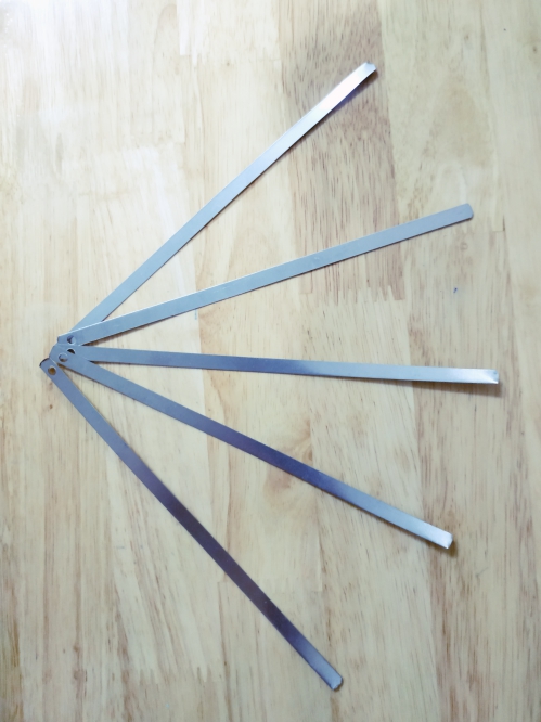 Thìa cạo lưỡi thép không gỉ thanh thẳng 18cm