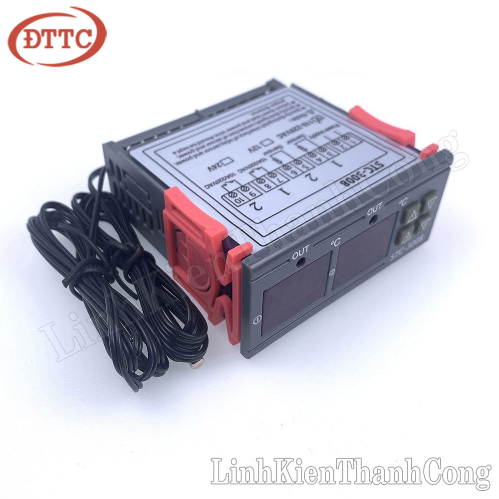Mạch khống chế nhiệt độ stc-3008 220vac